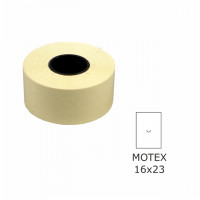 Etikety cenov 16x23 MOTEX biele