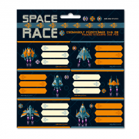 ttky na zoity 3x6ks SPACE RACE ARS UNA