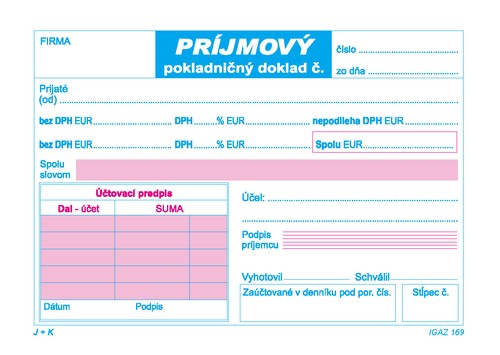 Pokladnin doklady