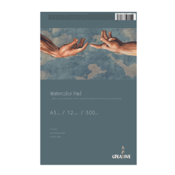Skicr umeleck akvarel Creative A3 300g 12listov