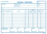 Vdajka-prevodka bez DPH A5 obyajn 100 listov