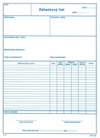 Zkazkov list A4 100 listov