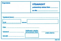 Vdavkov pokladnin doklad bez DPH obyajn