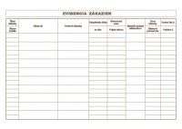 Kniha zkaziek A4 30 listov