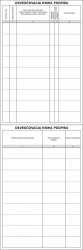 Osvedovacia kniha podpisu A4