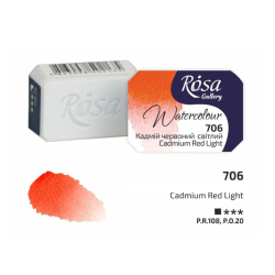 Akvarel farba Rsa Gallery 2,5ml cadmium red light 706