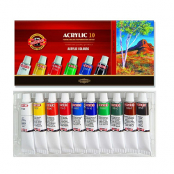 Akrylov farby KOH-I-NOOR 10x16ml