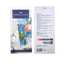 Akrylov farby v tube FC 12farebn 20ml