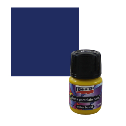 Farba na sklo a porceln 30ml modr 21345