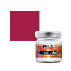 Farba na sklo 30ml vnovo erven 25111