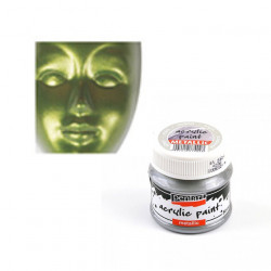 Akrylov farba metalick Pentart 50ml zelen 3531