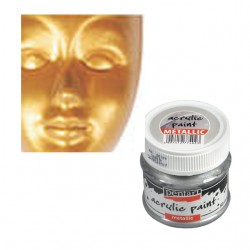 Akrylov farba metalick Pentart 50ml zlat 2220