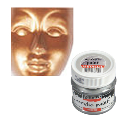 Akrylov farba Pentart metalick 50ml antick zlat 2216