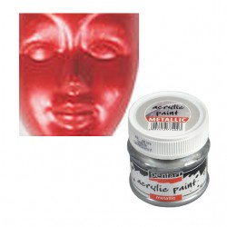 Akrylov farba metalick Pentart 50ml meden 2219