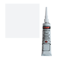 Farba kontrovacia 20ml, biela 10136