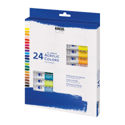 Umeleck farby akryl El Greco, sada 24/12ml 28253