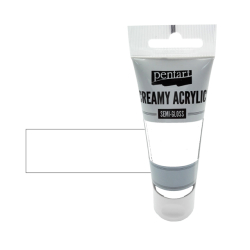 Akrylov farba krmov Pentart 60ml, biela 27942