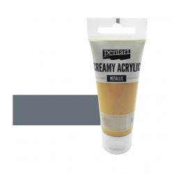 Akrylov farba krmov Pentart 60ml, siv 27955