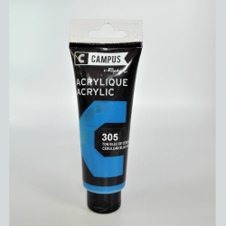 Akrylov farba Campus 100ml, Ceruelan blue 305