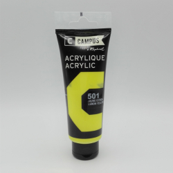 Akrylov farba Campus 100ml, Lemon Yellow 501