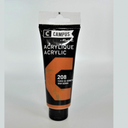 Akrylov farba Campus 100ml, Raw sienna 208