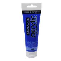 Akrylov farba D&R Graduate 120ml Cobalt Blue Hue 110