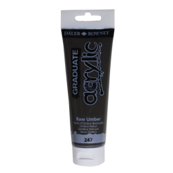 Akrylov farba D&R Graduate 120ml Raw Umber 247