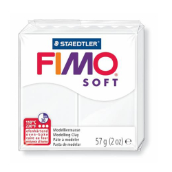 FIMO modelovacia hmota 57g Soft biela