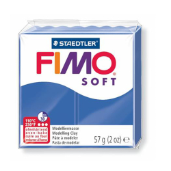FIMO modelovacia hmota 57g Soft leskl modr