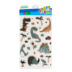 Hobby CraftFun nlepky dino 521669