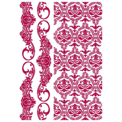 ablna 21x29,7 cm, Romantick textra KSG458