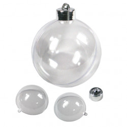 Vianon plastov gua 8cm 5ks so zvesom Q671291