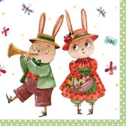 Papierov obrsky TI-FLAIR 33x33cm 3 vrstvov 3-80097''H