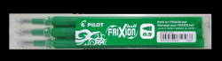 Npl gumovacia PILOT FRIXION zelen 0,5 /3ks Clicker