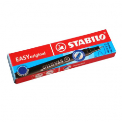 Bombika atramentova STABILO modr M 0,5/3ks