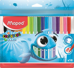Fixky MAPED/18 2mm vypraten OCEAN
