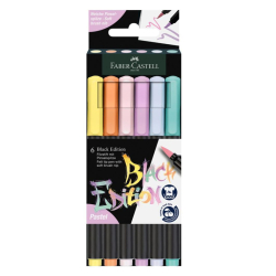 Popisova Faber Castell Black Edition/6 Pastel