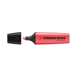 Zvraznova STABILO Boss erven 2-5mm