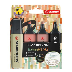 Zvrazova STABILO Boss/4 NatureColors1