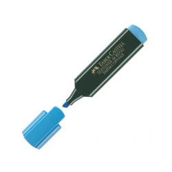 Zvrazova Faber Castell 1548 Textliner modr
