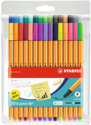 Popisova STABILO 88/25+5 sada