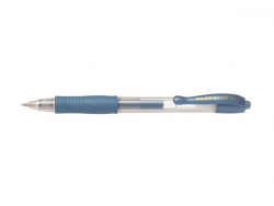 Pero glov PILOT G-2 0,32 Metal modr