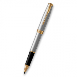 Pero roller PARKER Sonnet Steel GT -F- black