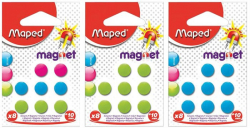 Magnetky MAPED okrhle 10mm/8ks