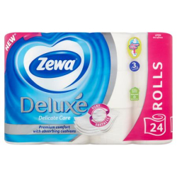 Toaletn papier 3-vrstvov/24ks Zewa Deluxe biel