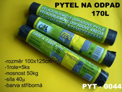 Vrece na odpad 170l 1100x1250 5ks