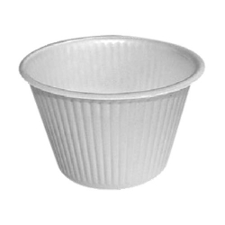 Miska okrhla termo 500ml biela
