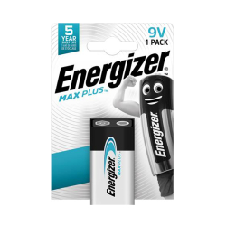 Batria, 9V, 1 ks, ENERGIZER, ''Max Plus''