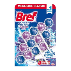 BREF WC guliky 3x50g Levander color aktiv