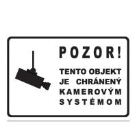 Etikety informan ''Objekt chrnen kamerou''